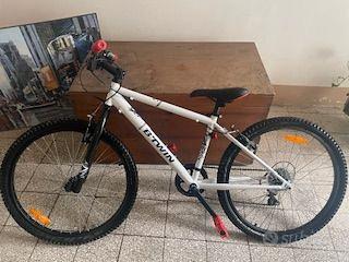 Bici Mtb bambino 9-12anni  bianca 24"