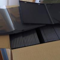 43 custodie quadrate CD/DVD slim case