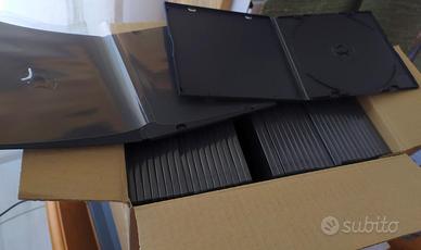 43 custodie quadrate CD/DVD slim case