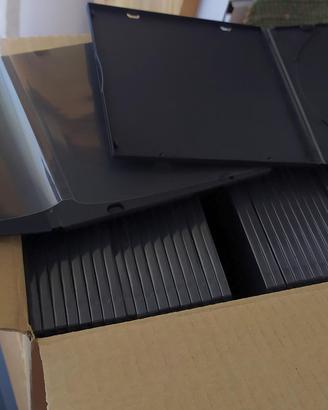 43 custodie quadrate CD/DVD slim case