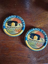 sigilli in latta litografata Parmigiano Reggiano a