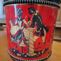 Vaso porcellana novecento Fiorentino