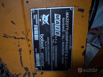 Braccio escavatore bobcat