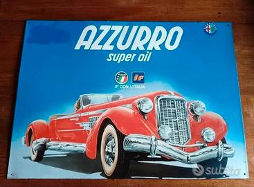 Grande insegna alluminio mondiali Italia 1990