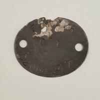 Piastrina militare soldato 