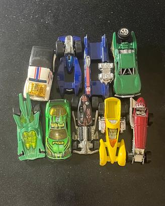 Lotto 9 macchinine hot wheels vintage