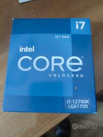 Intel® Core™ i7-12700K sbloccato