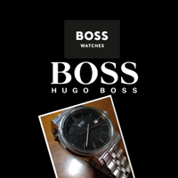 Orologio uomo acciaio HUGO BOSS,usato TOP