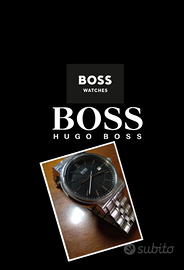 Orologio uomo acciaio HUGO BOSS,usato TOP