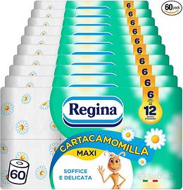 60 Rotoli di Carta Igienica, 300 Soffici Fogli a 3