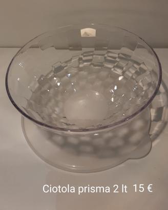 Tupperware ciotola prisma 2 l