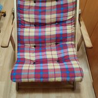 Poltrona Sdraio Relax in Legno  90x73x100