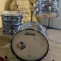 Batteria Ludwig Fab Four Black Oyster Pearl U.S.A.