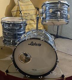 Batteria Ludwig Fab Four Black Oyster Pearl U.S.A.