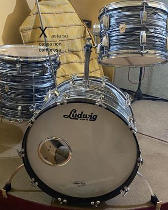 Batteria Ludwig Fab Four Black Oyster Pearl U.S.A.