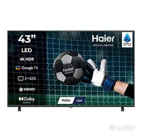 TV SMART 43’’, HAIER 4K UHD