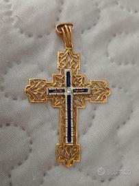 Croce oro18k