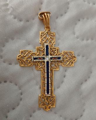 Croce oro18k