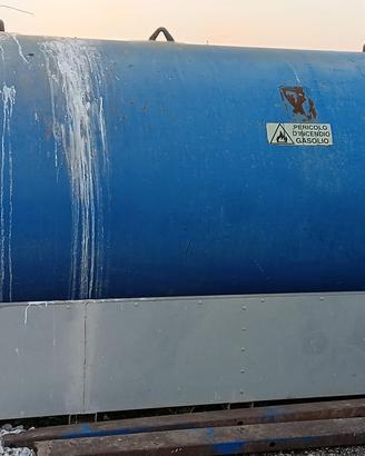 Cisterna per gasolio 8000 litri