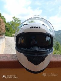 casco Givi bianco