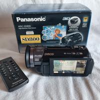 Videocamera PANASONIC HDC - SD800 nuova + 2 memory