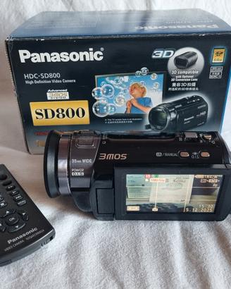 Videocamera PANASONIC HDC - SD800 nuova + 2 memory