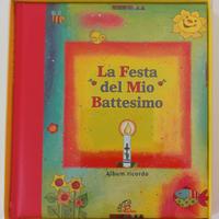 Libro album ricordi nascita e battesimo 