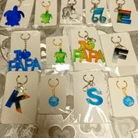 portachiavi in resina epossidica 