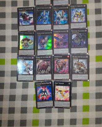 yugioh lotto mostri xyz con numeri