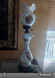 lampade vintage in porcellana