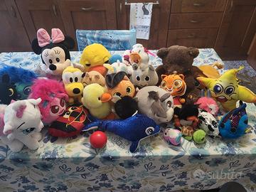 peluches vari