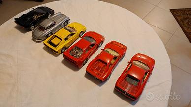 6 Modellini Burago scala 1/18