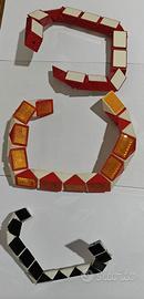 Lotto Snake Cube/Serpentoni di Rubik, anni '80