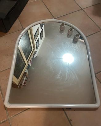 specchio da bagno con tre punti luce