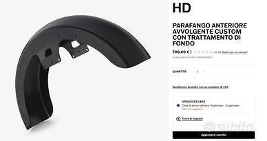 Parafango anteriore Harley Davidson touring