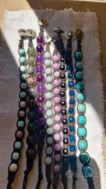 Braccialetti fatti a mano Shamballa 
