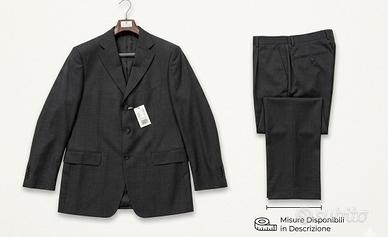 Completo Boggi Milano Grigio Antracite - Tessuto A