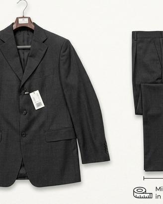 Completo Boggi Milano Grigio Antracite - Tessuto A