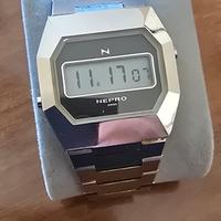 Orologio Nepro LCD vintage 