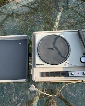 Giradischi fonovaligia Radiomarelli VF14T  1967