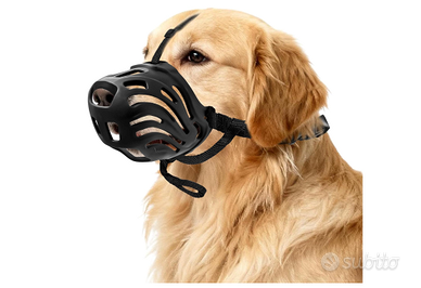 Museruola Cane in Silicone – Sicura, Regolabile e