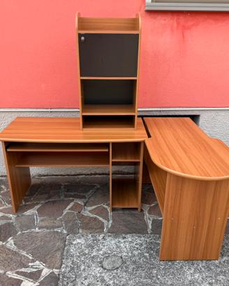 Scrivania 3 pezzi