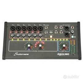 studiomaster digilive 8c mixer digitale 8 canali