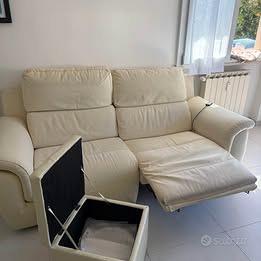 Poltrone e Sofà - divano 3 posti + pouf