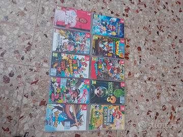 nintendo switch compreso 10 giochi