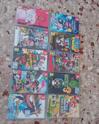 nintendo switch compreso 10 giochi