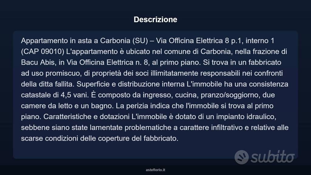 Appartamento – Carbonia, Colonia Bellisai - Vista 3
