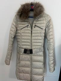 Piumino color champagne geospirit