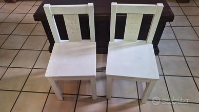 2 Sedioline bambini IKEA KRITTER