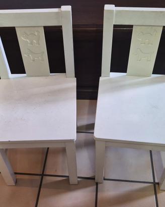 2 Sedioline bambini IKEA KRITTER